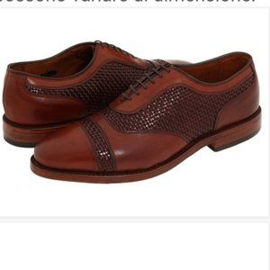 Allen-Edmonds Winhall Chili Burnished calf / Weave